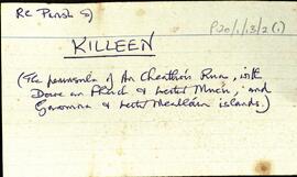 Killeen Parish List