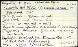 Gleann an Ruid / Gleann na Rod