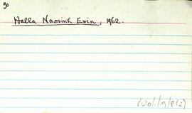 Features of the townland of Inis Meáin [Inishmaan], beginning with the letter H