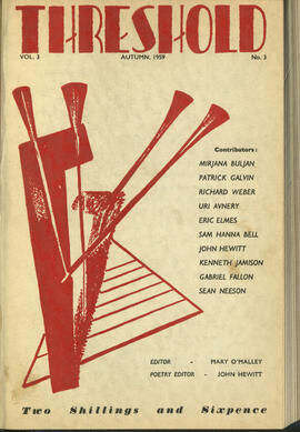 Autumn 1959, Threshold Vol. 3, No. 3