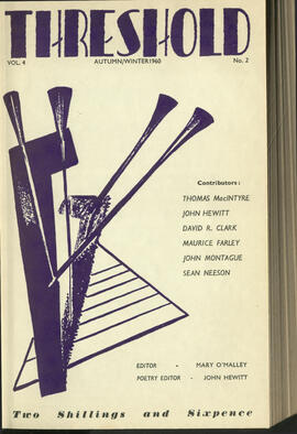 Autumn/Winter 1960, Threshold Vol. 4, No. 2