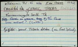 Caorán na gCearc Theas