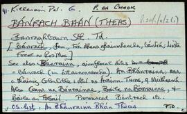 Bánrach Bhán (Theas)