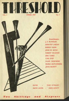 Spring 1959, Threshold Vol. 3, No. 1
