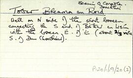 Features of the townland of Inis Meáin [Inishmaan], beginning with the letter T