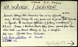 Na Sceirdí / Scéirde