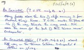 Features of the townland of Cill Mhuirbhigh [Kilmurvy], beginning with the letter S