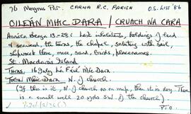 Oileán Mhic Dara / Cruach na Cara